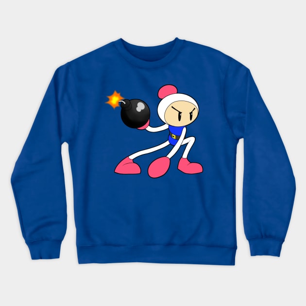 Bomberman Crewneck Sweatshirt by Dee-Artist